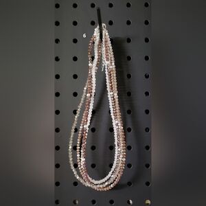 Elegant Multi-Strand Beaded Necklace
